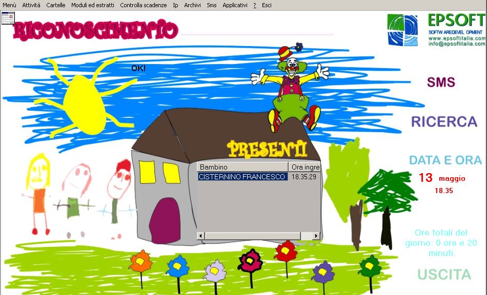 Riconoscimento Software Ludoteca, Asili Nido e Baby Barking