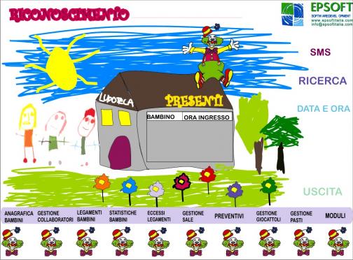 Epsoft Ludoteca: il primo software gestionale in Italia per ludoteca, ludoteche, asili nido e baby parking.